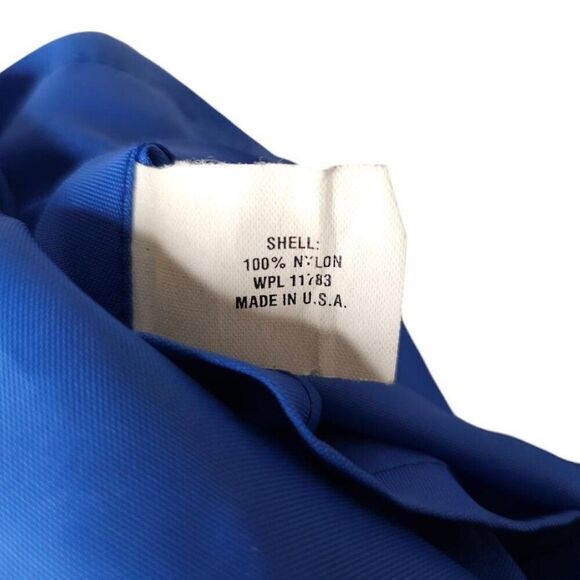 Vintage Things Remembered Windbreaker Jacket Mens Size Large Blue 80s Gift Shop - Picture 7 of 8